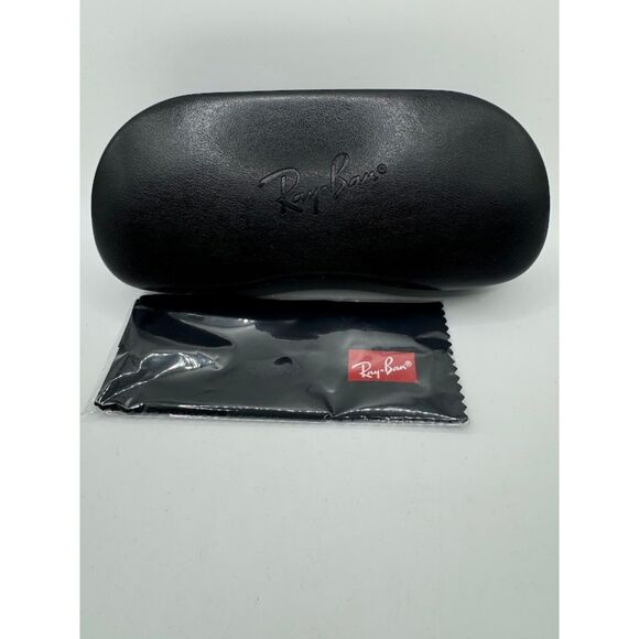 Ray Ban Eyeglass/Sunglass Hard Case With Cleaning Cloth - NEW! - Picture 1 of 3